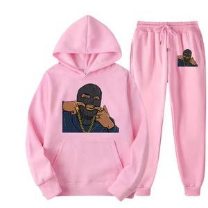 Conjuntos Deportivos Casuales con Capucha para Hombre, Hechos a Medida por OEM, Tendencia 2025, de Algodón Sólido para Invierno, Venta al Por Mayor a Bajo Precio - Product Image 4