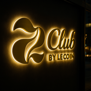 ป้ายโลหะเรืองแสงสี<span class=keywords><strong>ทอง</strong></span>แบบกำหนดเองมีตัวอักษรช่องไฟ LED backlit สำหรับใช้ในบ้านตัวอักษรแบบธุรกิจทำจากสเตนเลสสตีลพร้อมไฟด้านหลัง - Product Image 1