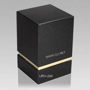 Urna de cremación de estilo americano chapada en oro de mármol negro azabache al por mayor calidad superior con diseño elegante - Product Image 2