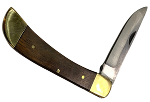 Cinturones de Navaja de Bolsillo con Logotipo Confederado y Unión Estadounidense, Nuevos, Fabricados en Fábrica, 100% Acero y Madera - Product Image 4