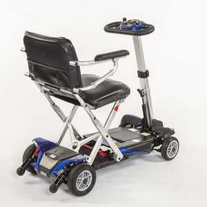 Scooter de Movilidad Compacto Monarch Solax Smarti Plus, 4 mph, Neumáticos Antipinchazos, 9 Millas de Autonomía, Plegado Automático, 21 Stone - Product Image 1