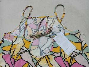 Wholesale <b>Summer</b> Woven Sleeveless Square Collar Lace <b>Decoration</b> Women's Blouses Elegant Long Wrinkled From Bangladesh - Product Image 5