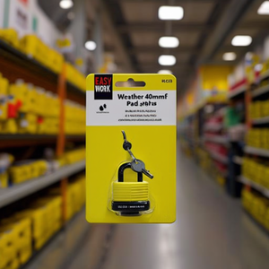 Easy Work 40mm Weatherproof <b>Padlock</b> 6-Pack - Product Image 3