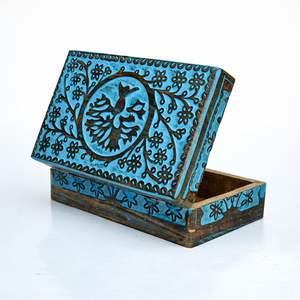 Caja de Joyería de Madera Artesanal de Alta Gama con Diseño Étnico Moderno, Opciones Personalizadas para Decoración de Dormitorios Premium, Precio al por Mayor - Product Image 4