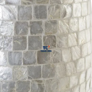 2023 jarrón de concha de Capiz de nácar hecho a mano decoración del hogar de la mejor calidad para Ramadán directo del fabricante vietnamita - Product Image 3