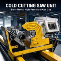 Machine de découpe à froid CNC de haute précision pour ligne de production de tuyaux et de tubes en acier avec moteur central