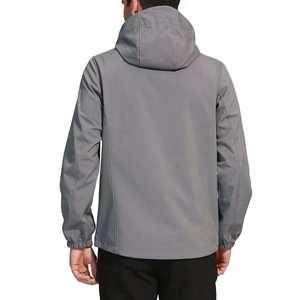 Veste en cuir softshell personnalisée en gros de qualité supérieure coupe-vent d'hiver imperméable 2025 coupe ajustée - Product Image 3