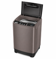 Lave-linge à chargement par le haut entièrement automatique OEM ODM 4KG 5KG 6KG avec pulsateur, appareil de lavage intelligent pour la maison, l'appartement et l'hôtel