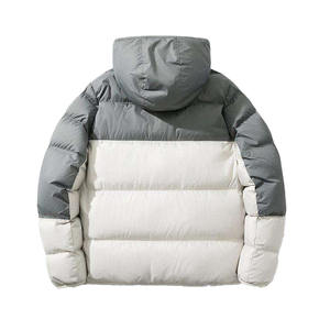 Premium Custom Hooded Fur <b>Trim</b> Winter Puffer Jackets Waterproof Windproof Warm Down Coat Unisex - Product Image 3