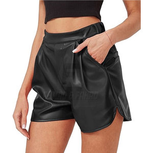 Shorts en cuir véritable pour femmes sur mesure en gros - Respirant, écologique, nouveau design, taille et couleur personnalisables, service OEM - Product Image 2