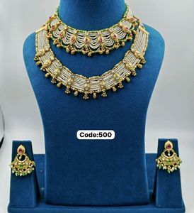 Collier de temple indien du sud plaqué or antique avec éléphant et motif floral, parfait pour les occasions de mariage et de fête - Product Image 4