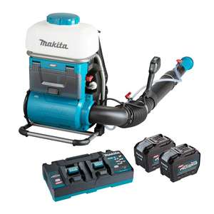 TOUT NOUVEAU AUTHENTIQUE Mak Kitas PM001GL202 40V Max 8.0Ah Li-ion Souffleur de Brume Sans Fil Sans Balais à Dos Kit Combiné - Product Image 4