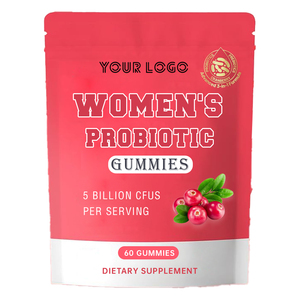 Suplemento nutricional a base de hierbas Acidophilus, gomitas probióticas para mujeres, <span class=keywords><strong>5</strong></span> mil millones de CFUs, equilibrio femenino, gominolas para equilibrio de Ph de levadura - Product Image 1