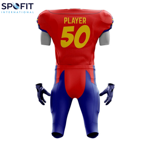 Uniformes de Fútbol Americano Profesionales Personalizables, Conjuntos de Ropa Deportiva Unisex de Secado Rápido - Product Image 3