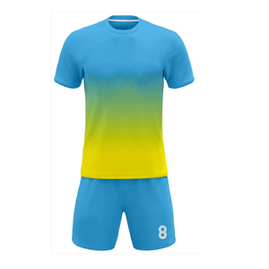 Conjunto de uniformes de ropa de fútbol de la más alta calidad 100% poliéster Francia camisetas de fútbol ropa deportiva entrenamiento conjunto de fútbol - Product Image 2