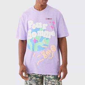 T-shirts imprimés à manches courtes de haute qualité, légers, best-sellers, avec logo personnalisé - Product Image 1