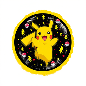 Palloncino in Foil Pikachu 43Cm Decorazione per Feste a Tema Pokemon - Product Image 2