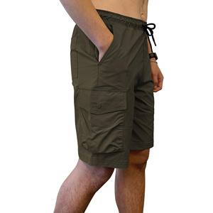 Wholesale Casual Summer Men Clothing Shorts Elastic Waistband All Print Graphic New Design Cargo Comfort Cotton Cargo Shorts - Product Image 4