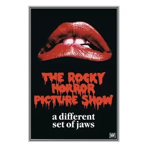 โปสการ์ด Rocky Horror Picture Show ดีไซน์ทันสมัย กรอบสีดำ สำหรับติดผนัง - Product Image 1