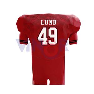 Camiseta de fútbol americano personalizada 2025, de alta calidad de manga corta Camiseta deportiva, camisetas de equipo sublimadas, servicio OEM - Product Image 2