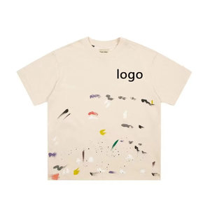 Camisetas de Gran Tamaño para Hombre, Estilo Urbano, 100% Algodón, con Estampado de Colores, Secado Rápido y Transpirables, Venta al Por Mayor - Product Image 4