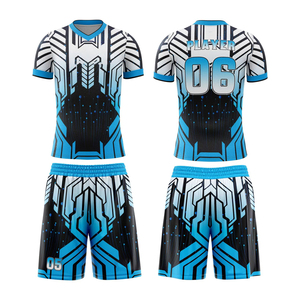 Spandex de alta calidad/Uniforme gaélico de algodón Impresión digital Secado rápido Transpirable Mangas cortas Tallas grandes Nuevo diseño Ropa deportiva - Product Image 1