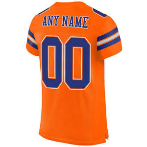Camiseta de fútbol americano ligera superventas, diseño de sublimación transpirable para uso en equipos universitarios - Product Image 5