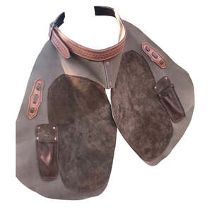 Delantal Profesional de Herrador en Cuero Vacuno Resistente para Herraje y Cuidado de Caballos, Instrumentos Veterinarios Ecuestres - Product Image 3