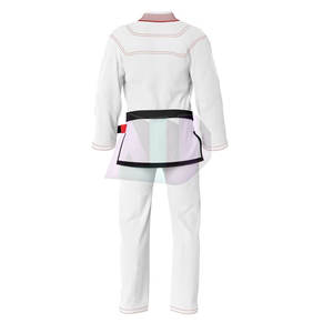 Smooth Fit <b>Men's</b> BJJ Kimono Uniform Sets Polyester/Cotton Material Breathable & Durable <b>for</b> Martial Arts Training & Tournaments - Product Image 2