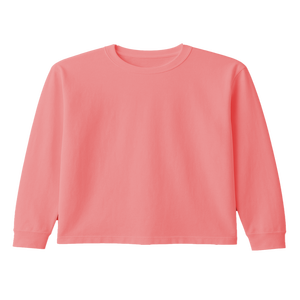 Camisa Casual Unisex de Manga Larga 100% Algodón Premium, Sin Cuello, Antiarrugas, Transpirable, Tejido de Punto de 180g, Logotipo Personalizado OEM - Product Image 4