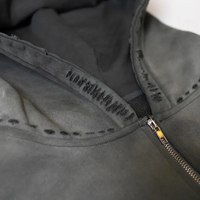 Ensemble de survêtement streetwear délavé à l'acide, coupe évasée, avec cordon de serrage, comprenant un sweat à capuche et un pantalon de jogging, effet vieilli, grandes tailles, hiver