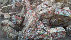 Latas de bebidas usadas, hojas de aluminio UBC de desecho, duraderas y ecológicas - Product Image 4