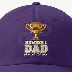 Gorra especial personalizada para el Día del Padre con costuras premium y un estilo urbano moderno. - Product Image 4