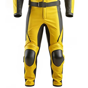 Men Professional Motorcycle Leather Suit Windproof Plus Size Summer/Winter Customizable for Track Road Riding 2026 Protective - Product Image 6