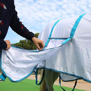Winter Turnout Standard Horse Rugs Horse Turnout <b>Blanket</b> with Detachable Neck Cover <b>Waterproof</b> <b>Blanket</b> Quilted Padded Liner - Product Image 3