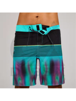 Short de surf homme 100% polyester motif personnalisé couleur logo nom 3D Art