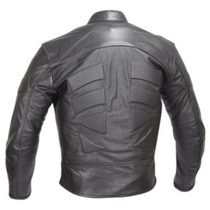 Blouson de moto de sécurité avec panneaux haute visibilité, protection pour la conduite nocturne et tissu résistant aux intempéries. - Product Image 6