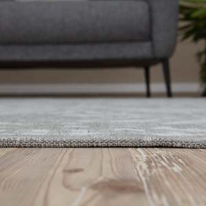 Alfombra Lavable a Máquina Netline Home Carina Gris, 4m de Ancho, Rectangular Clásica para Sala de Estar y Dormitorio - Product Image 5