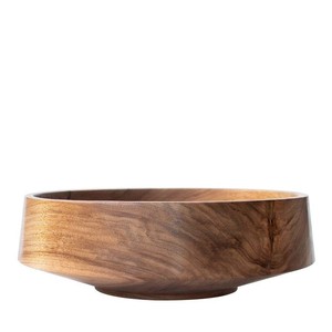 Juego de Cucharas y Tazón de Madera Marrón Minimalista Ecológico, Decoración para el Hogar, Servicio de Comida para Restaurantes, Personalizable - Product Image 2