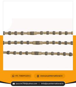 Rwhide Show Romel-rieles de caballo Natural, accesorio trenzado a mano, SRM075 - Product Image 3