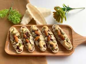 El Snack Saludable Más Popular de Vietnam: Mezcla de Granola con Frutos Secos y Arroz Integral en Barquitos, Tart 2025 - Product Image 2