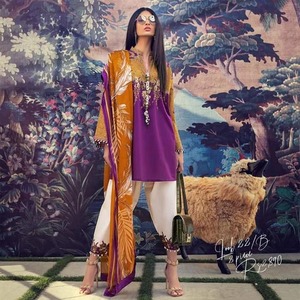 Elegante diseñador señoras Salwar Kameez buena calidad Casual césped vestido 2025 directo de fábrica suministro indio paquistaní ropa madre - Product Image 4