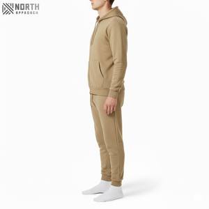 Fleece Cotton Streetwear Hip Hop Oversized Print Jogger Hoodies Sets Zipper Tracksuits Streetwear Puff Printing <b>Sweat</b> <b>Suit</b> - Product Image 4