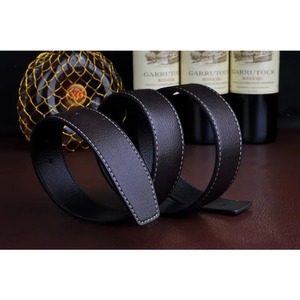 Nuevos cinturones de marca de lujo para hombre, hebilla de alta calidad, correa para hombre, pretina de cuero genuino, cinturón Ceinture para hombre sin hebilla de 3,8 cm H - Product Image 4