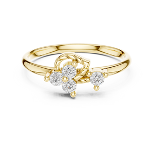 Glowfix Jewels 10K แหวนครบรอบสำหรับภรรยาเครื่องประดับชุบทอง - Product Image 5