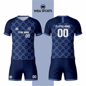 Tenue de football de haute qualité, légère, respirante, écologique, à séchage rapide, personnalisable, 100% polyester, t-shirts, vêtements de football, uniforme d'équipe - Product Image 5