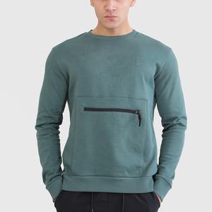 2024 nouveau Style 380G polaire col rond sweat hommes poids lourd décontracté épaissi sweats pour hommes - Product Image 4