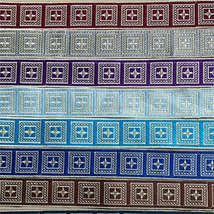 DIY nuevos parches coloridos bordado personalizado <span class=keywords><strong>collar</strong></span> de encaje Kit de punto de cruz frontal - Product Image 4