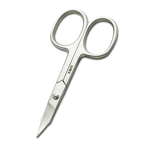 9cm Curved Sharp Nail Scissors High Carbon Steel Extra Fine <b>Cuticle</b> <b>Trimmer</b> Precision for Fingernails & Toenails Right-Handed - Product Image 1