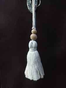 Cotton Wooden Bead Handmade Classic <b>Key</b> <b>Tassel</b> - Product Image 1